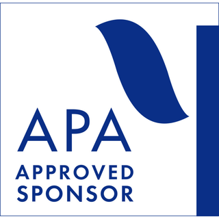 American Psychological Association approved sponsor of continuing education logo