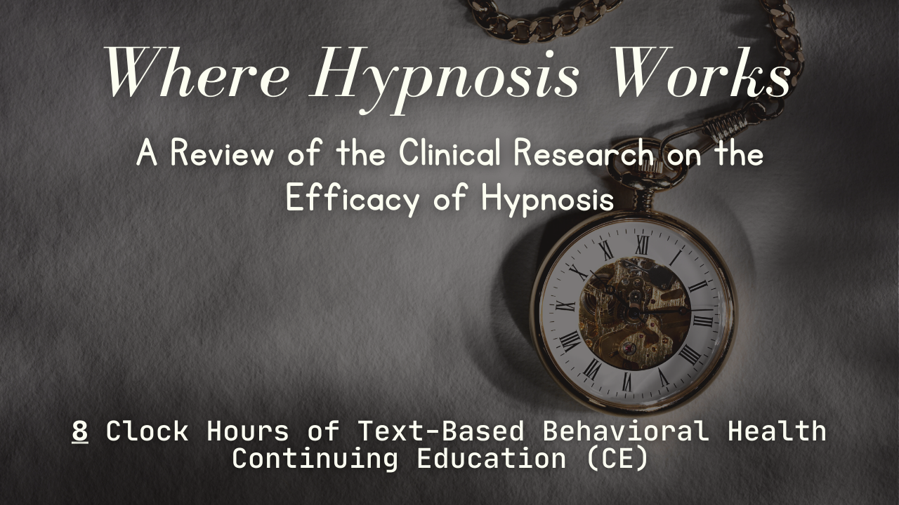 Where Hypnosis Works